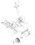 Page B Diagram and Parts List for 13AY614G401 2002 Yard Man Lawn Tractor